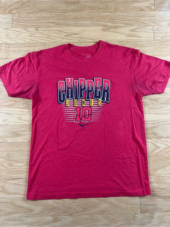 Mizuno Other - Mizuno Chipper Jones 10 Atlanta Braves Graphic Performance Tee